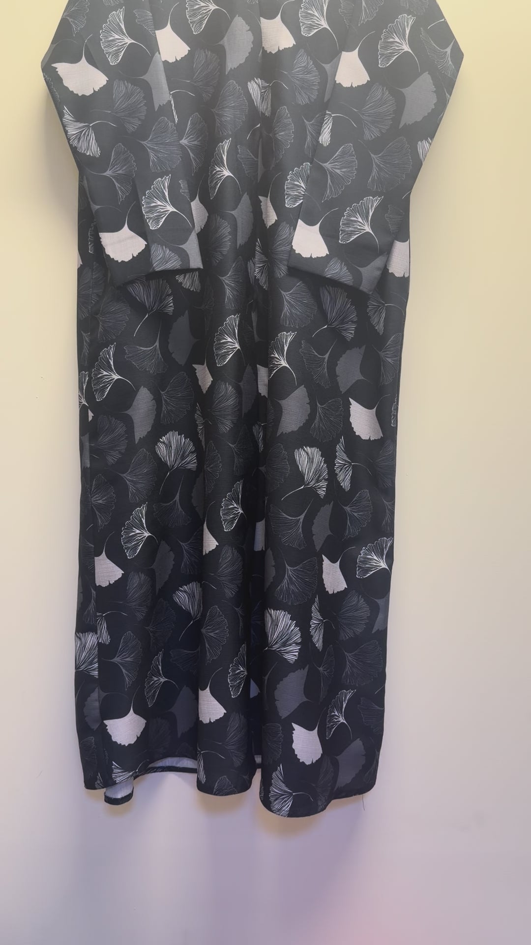 Long Sleeve Printed Kimono Robe